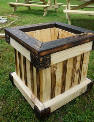Outside of Planter
