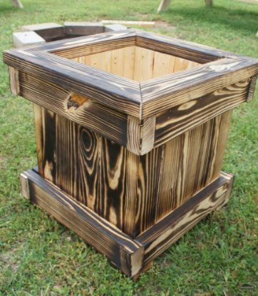 Outside of Planter